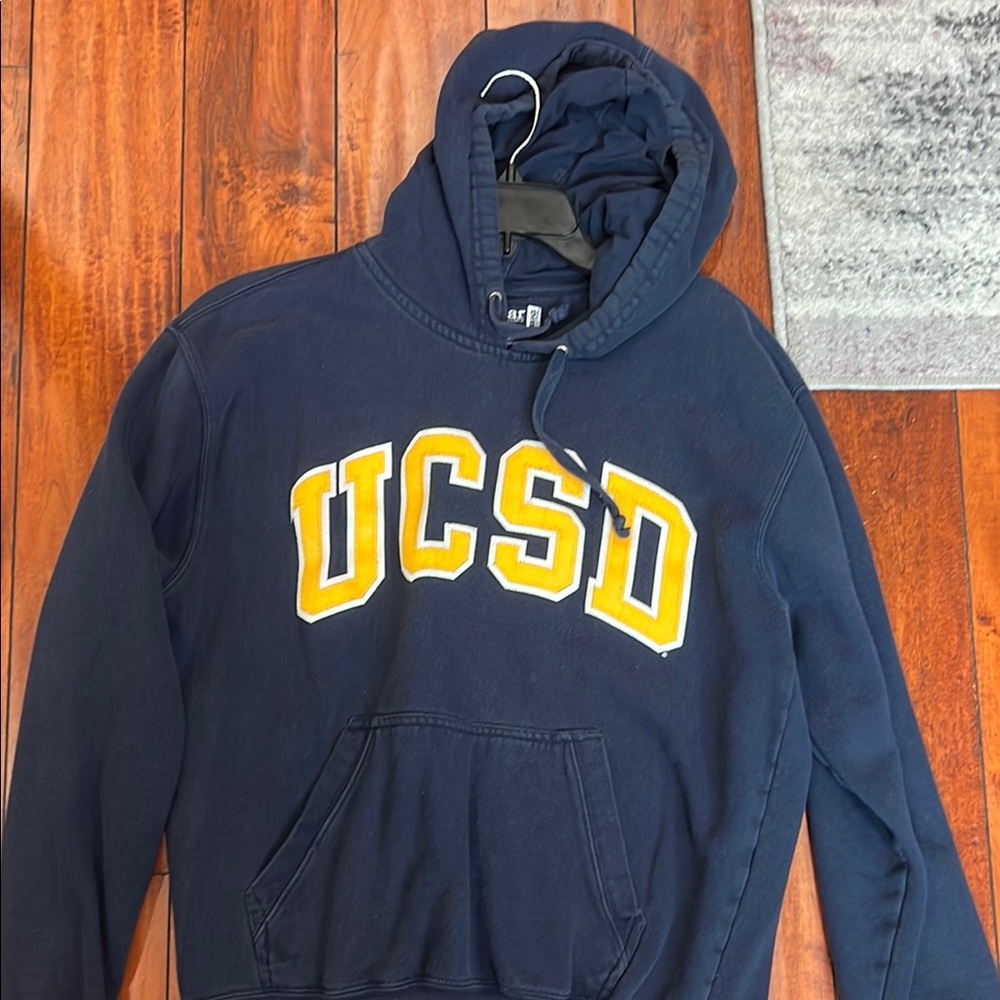 UCSD unisex Navy Hoodie